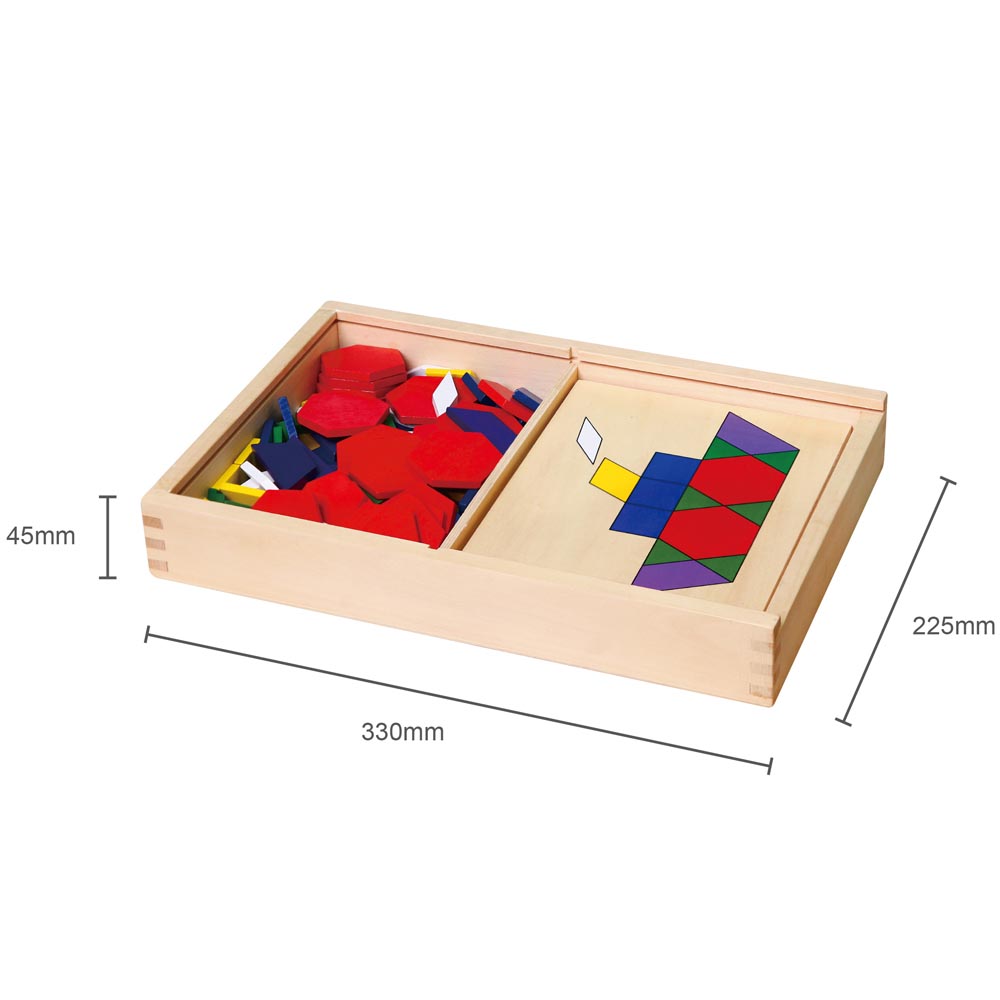 Mosaico Patrones Madera 148 pz Imagen 3