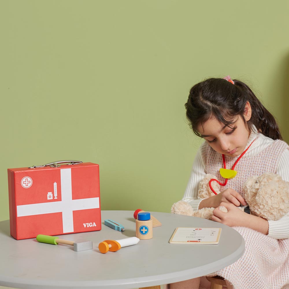 Doctor set Madera 11 pz Imagen 3