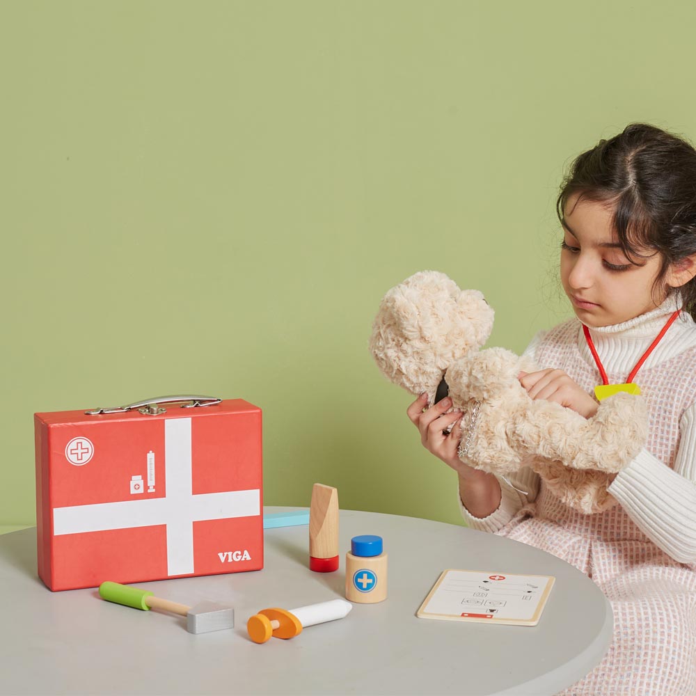 Doctor set Madera 11 pz Imagen 4