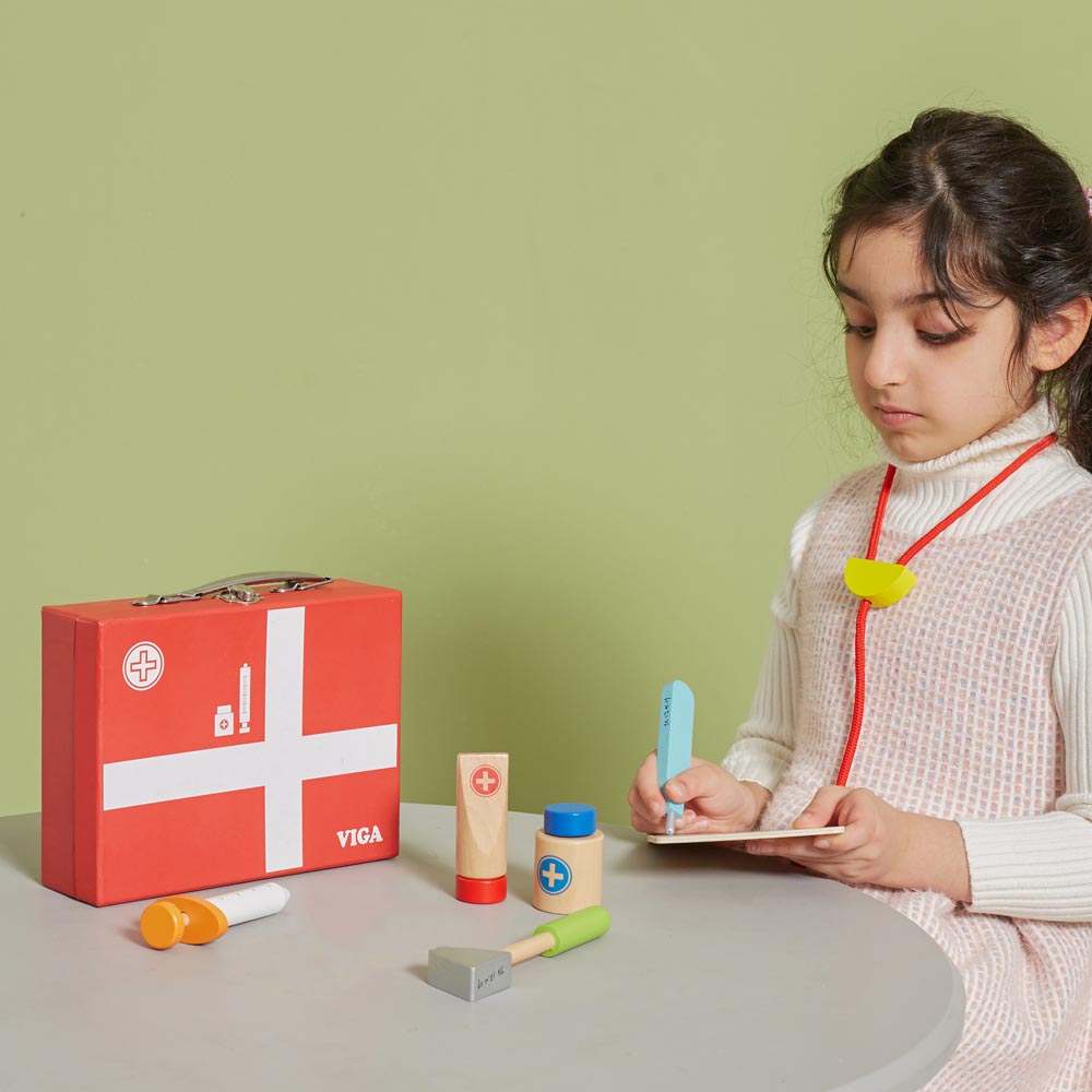 Doctor set Madera 11 pz Imagen 5