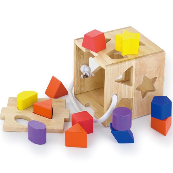 Encaje Madera Formas 12 pz