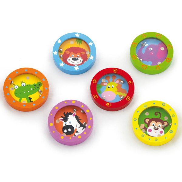 Juego Motricidad Bolitas Madera c/u