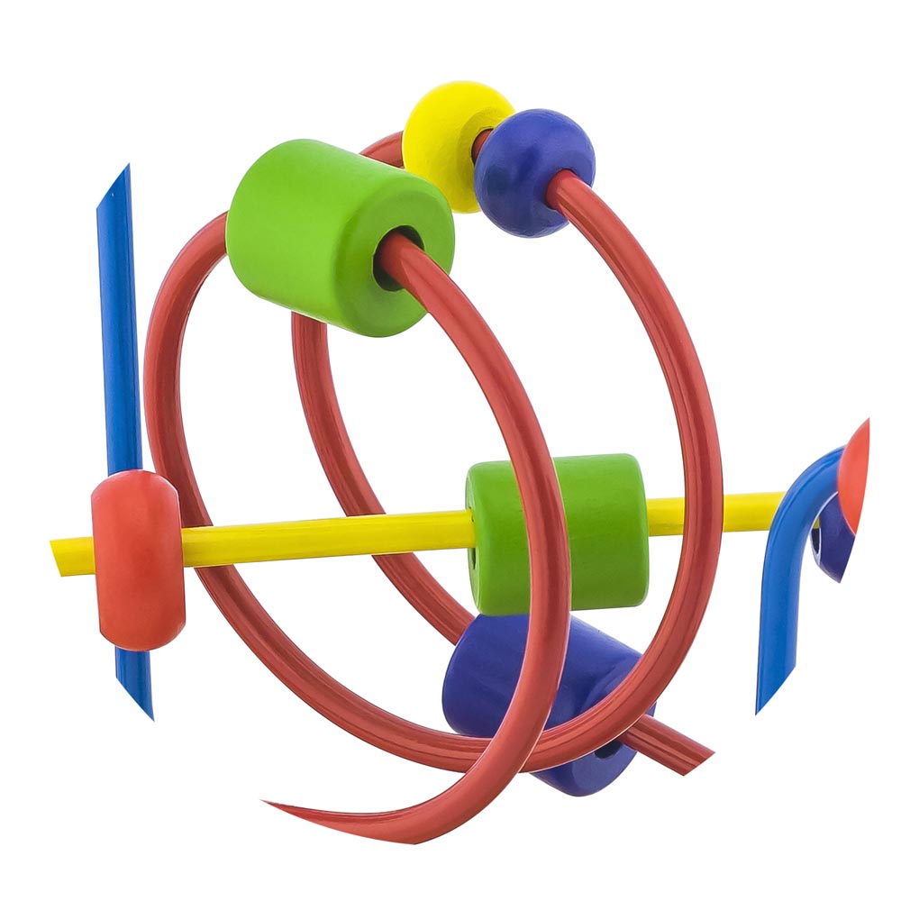 Circuito Alambre con Cuentas Madera - Imagen 2