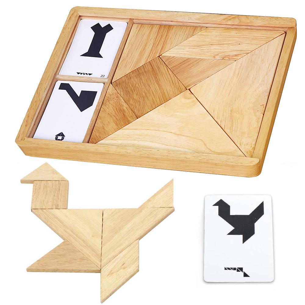 Tangram Madera Imagen 4