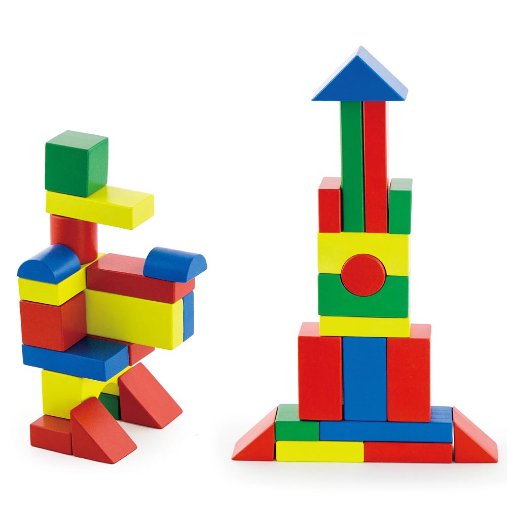 Bloques Madera 50 pz en Balde Imagen 4