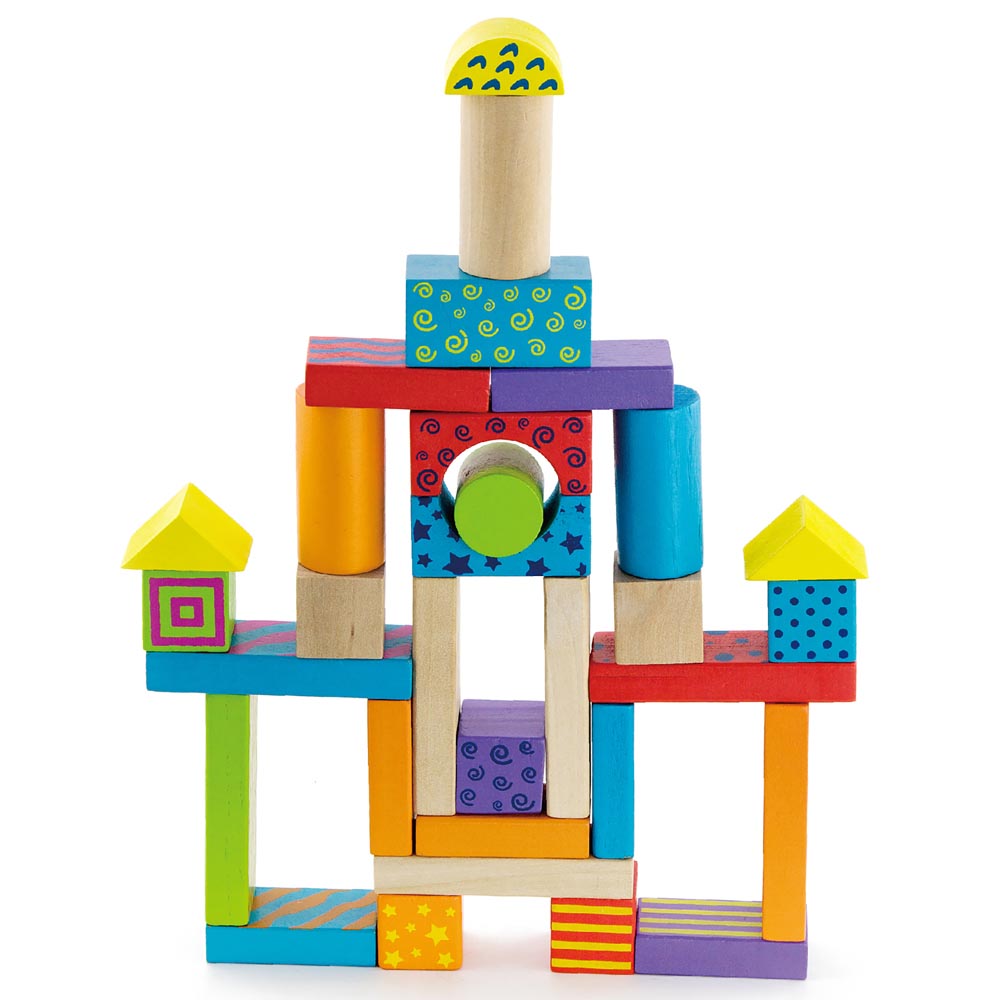 Bloques Madera 100 pz Imagen 3