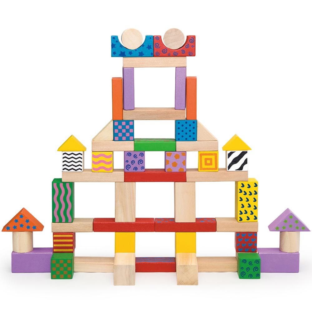 Bloques Madera 100 pz Imagen 4