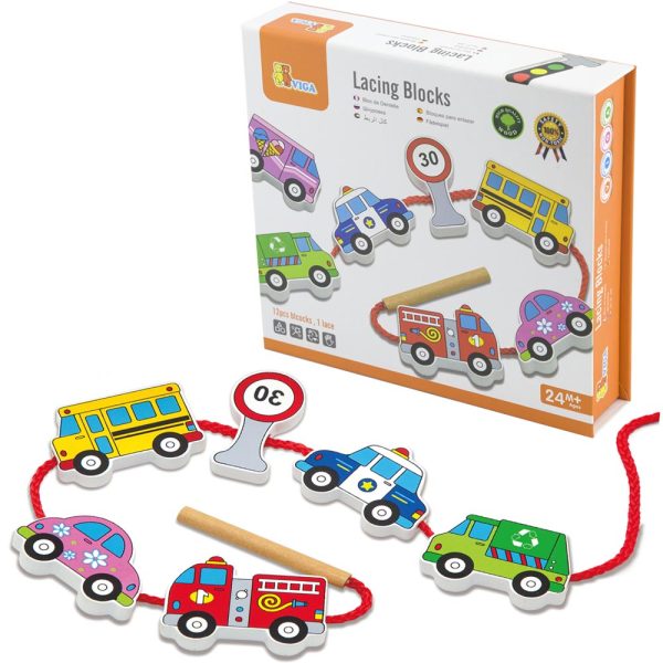 Enlazar Bloques Madera Transporte 12 pz