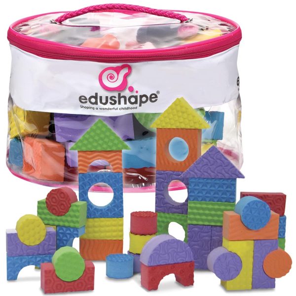 Bloques Goma Eva Texturas 30 pz