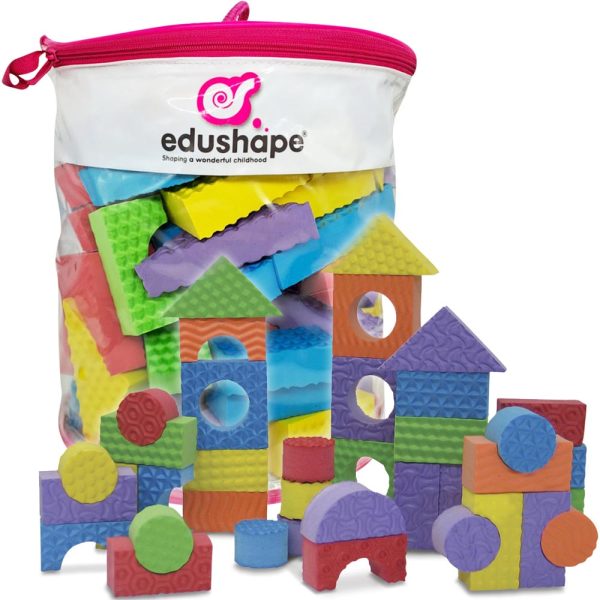 Bloques Goma Eva Texturas 80 pz