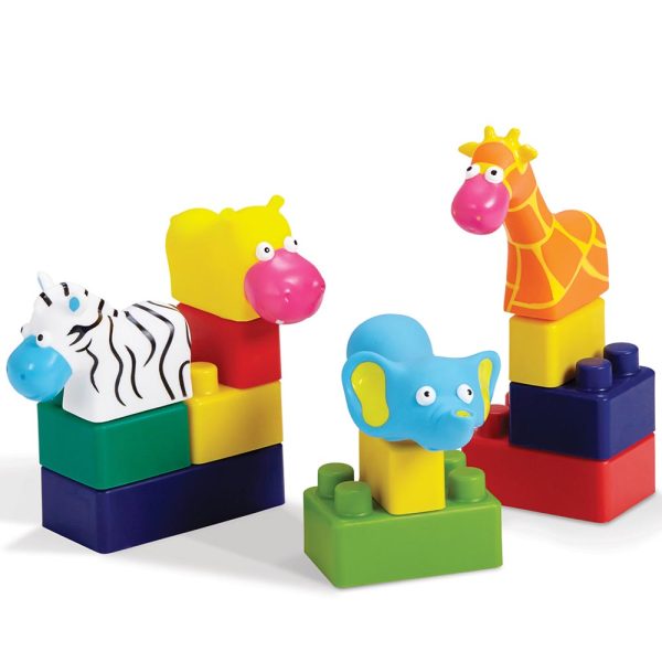 Bloques Edu Animales 28 pz