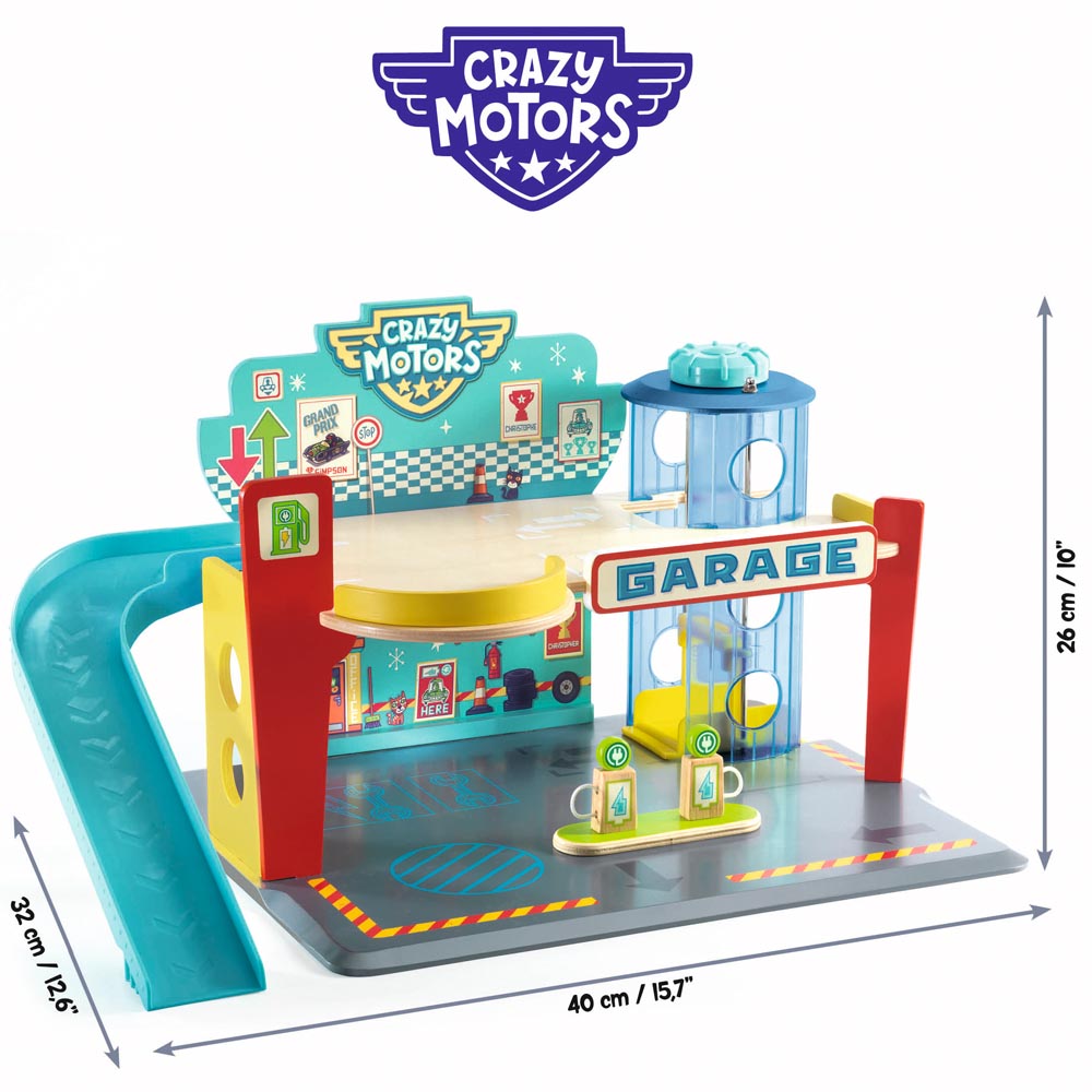 Pista Garaje Autos Crazy Imagen 3