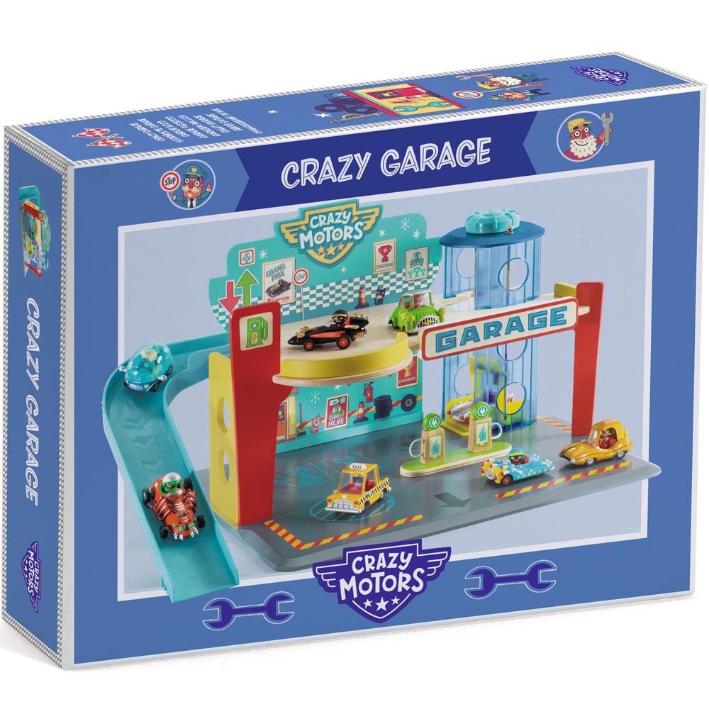 Pista Garaje Autos Crazy Imagen 4