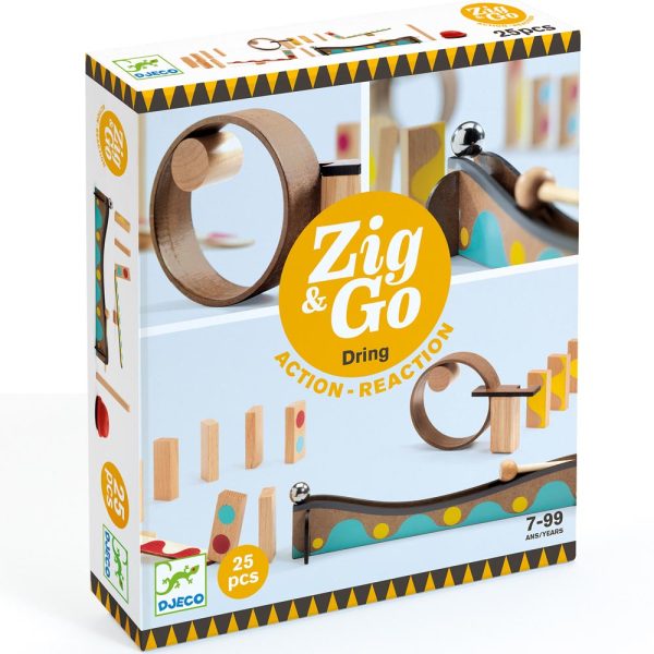Circuito Madera Zig & Go 25 pz