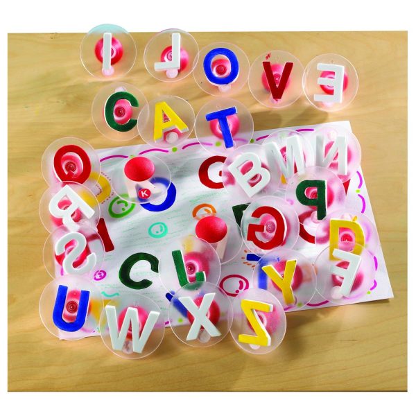 Timbres ABC Mayúsculas 26 pz