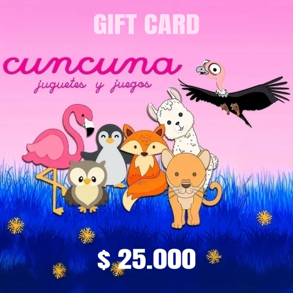 Tarjeta de Regalo $25 000