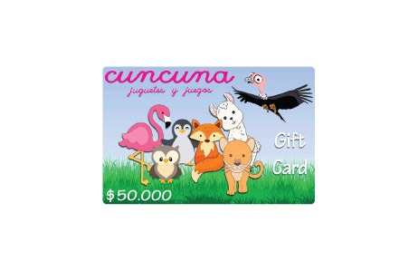 Tarjeta de Regalo $50.000